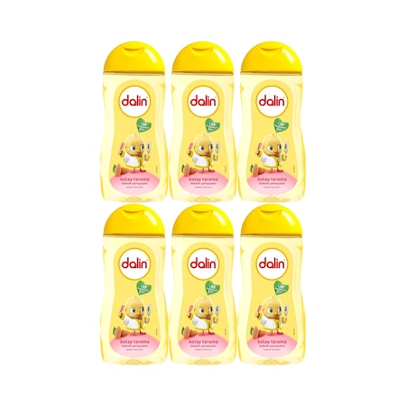 Dalin Bebek Kolay Tarama Şampuanı 200 ML 6'lı Set