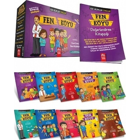 3. ve 4. Sınıf Fen Köyü Hikaye Seti 10 Kitap