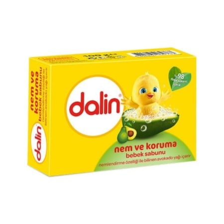 Dalin Avokadolu Nem ve Koruma Bebek Sabunu 100 G