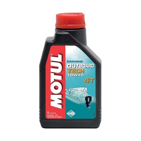 Motul Outboard Tech 4t 10w40 - 1 Litre-Nmma Fc-W