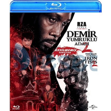 The Man With The Iron Fists 2 Demir Yumruklu Adam 2 Blu-Ray