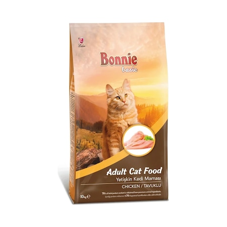 Bonnie Tavuklu Yetişkin Kedi Maması 10 KG