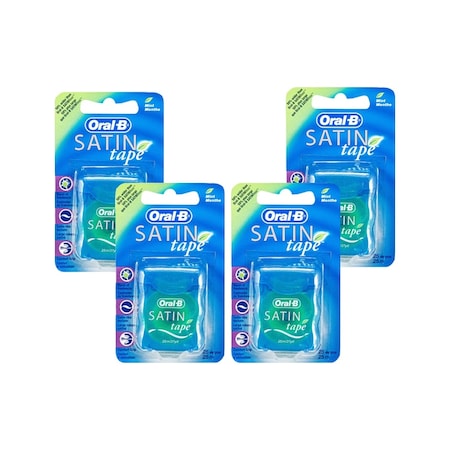 Oral-B Satin Tape Naneli Diş İpi 25 M x 4 Adet