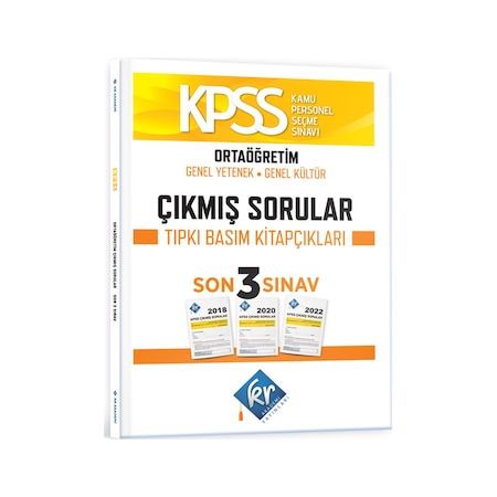 Kpss Ortaöğretim Çıkmış Sorular Son 3 Yıl Tıpkı Basım Fasikülleri