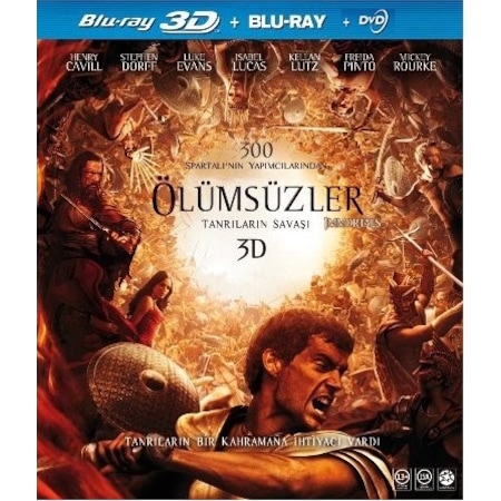 Immortals - Ölümsüzler 3D Blu-Ray + Dvd