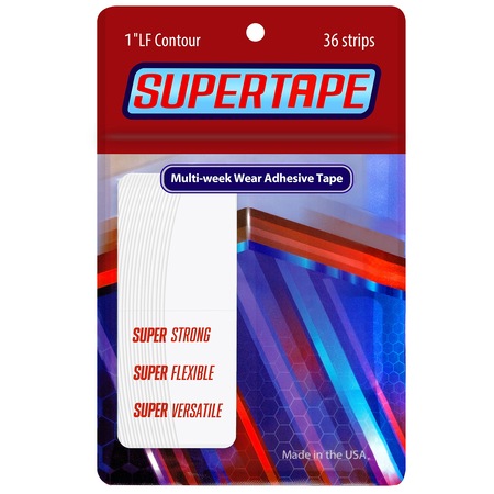 True Tape Supertape Protez Saç Bandı Oval 1LF 2.5 CM x 7.5 CM