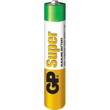 GP Super 25A (GP25A-U2) LR61 1.5V AAAA Alkalin Pil 2'li