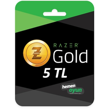 5 TL Razer Gold 5 TL Razer Gold E-Pin