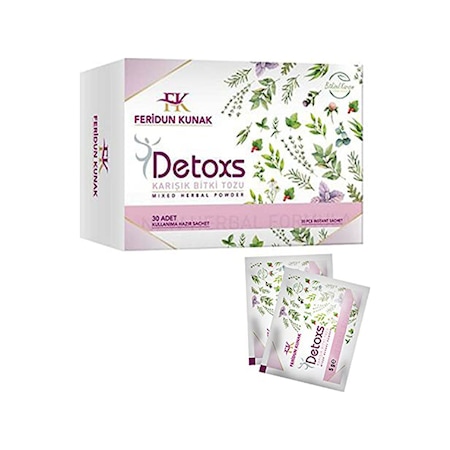 Feridun Kunak Detoxs Karışık Bitki Tozu 30'lu 150 G