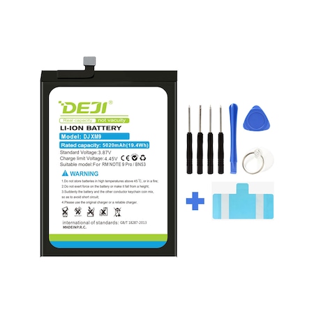 Deji Xiaomi Redmi Note 9/10 Pro Uyumlu BN53 Mucize Batarya Deji