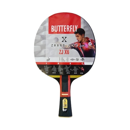 Butterfly Zhang Jike Zjx6 Masa Tenisi Raketi 85085s