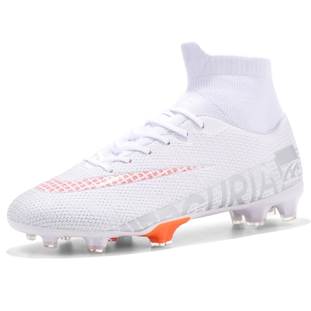 Xcity Beyaz Halı Saha Krampon Futbol Ayakkabısı