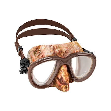 Apnea X Low Brown Kamuflaj Maske