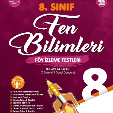 8. Sınıf Fen Föy İzleme Testleri