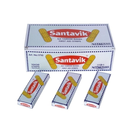 Santavik Yara Bandı 30 x 10 Adet