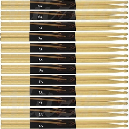 Chroma Baget - Davul - 12 Adet Bateri Bageti Drumsticks Çift