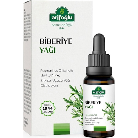 Arifoğlu Saf ve Doğal Biberiye Uçucu Yağı 10 ML