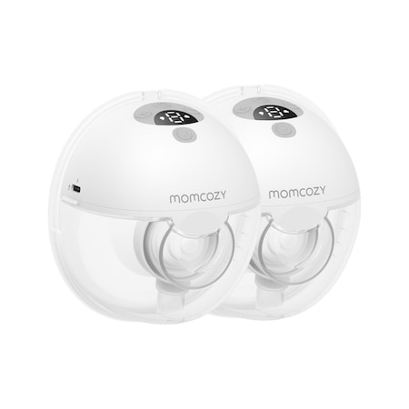 Momcozy M5 Pro Kablosuz Göğüs Pompası Çiftli Beyaz