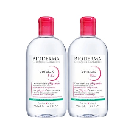 Bioderma Sensibio H2O 2 x 500 ML