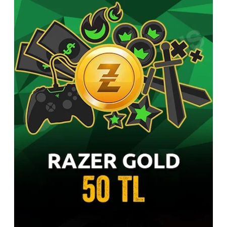 Razer Gold Pin 50 Tl (535974046)