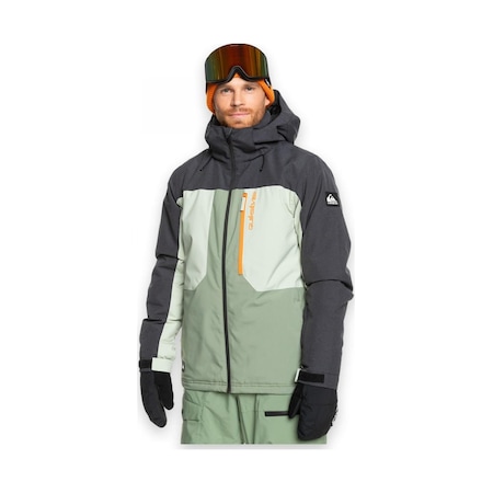 Quiksilver Eqytj03451 Dawson Jk Wp Snowboard Ceketi Çok Renkli Erkek Outdoor