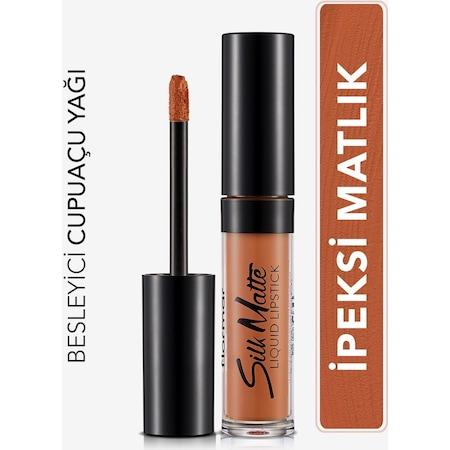 Flormar Silk Matte Kurutmayan Likit Mat Ruj 012 Terracotta