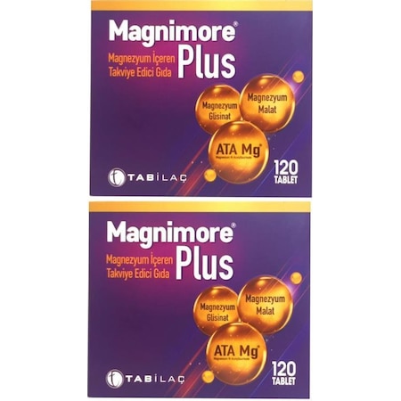 Magnimore Plus 120 Tablet 2 Adet