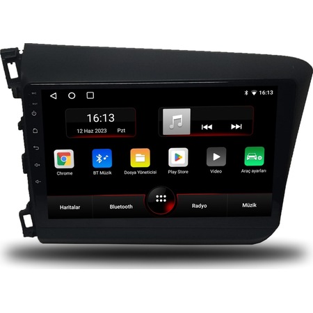 Navigate Honda Civic Fb7 Android Carplay Multimedya 2012-2015 4gb Ram + 64gb Hafıza + 8 Çekirdek