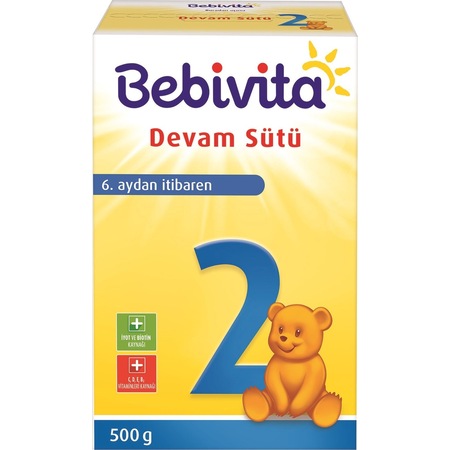 Bebivita 2 Devam Sütü 6+ Ay 500 G