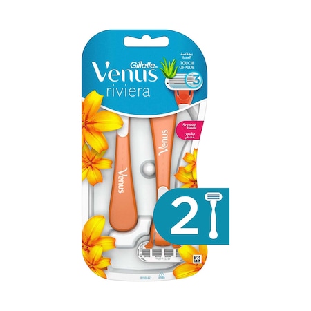 Gillette Venus Riviera Kullan At Kadın Tıraş Bıçağı 2'li