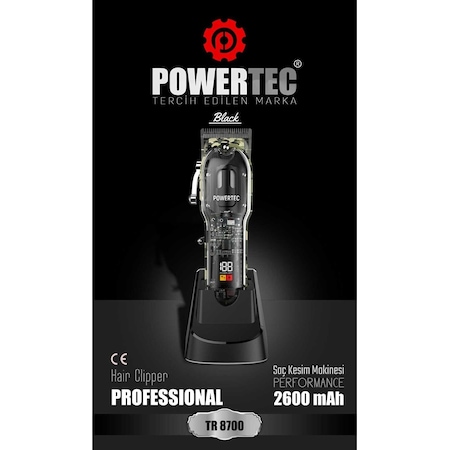 Powertec TR-8700 Saç Sakal Tıraş Makinesi