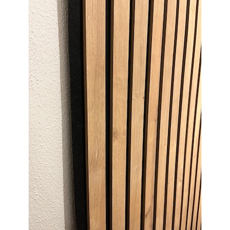 Mdf Akustik Panel 100x280 Safir Meşe Ahşap Duvar Paneli