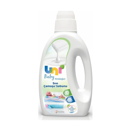 Uni Baby Parfümsüz Hipoalerjenik Yenidoğan Çamaşır Sabunu 1500 ML