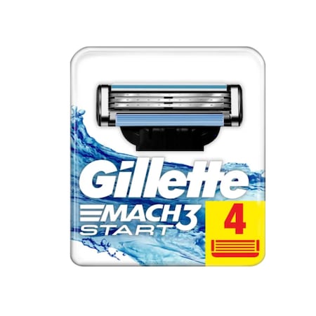 Gillette Mach3 Start Yedek Başlık 4'lü