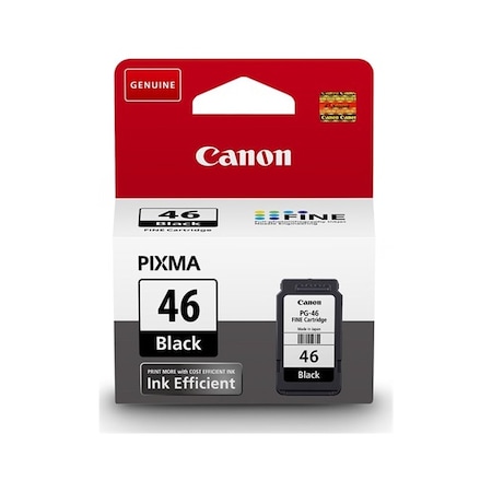 Canon Pixma E404 E414 4549292016970 9059B001 Pg 46 Siyah Kartuş