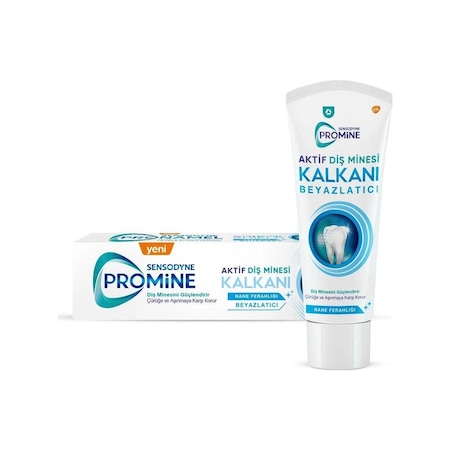 Sensodyne Promine Aktif Diş Minesi Kalkanı Beyazlatıcı Diş Macunu 75 ML