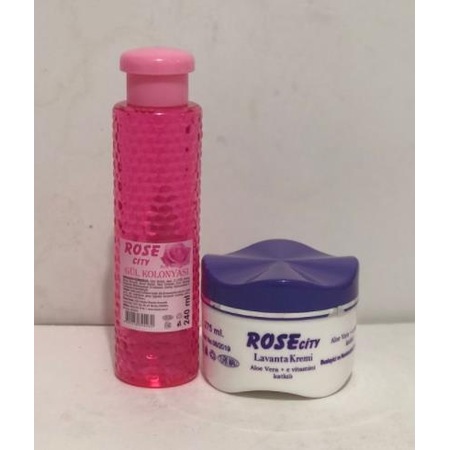 Rose City Gül Kolonyası 240 ml Alana Rose City Aleo Veralı Lavant