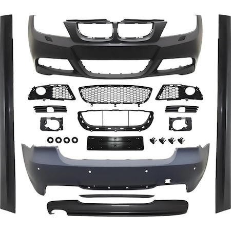 Bmw E90 M-tech Body Kit Pdc-li:arka,mrşp-li,f.yık-lı,335i,2005-08