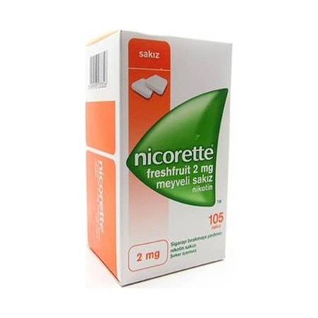 Nicorete Meyveli Sakız 2mg 105 Adet