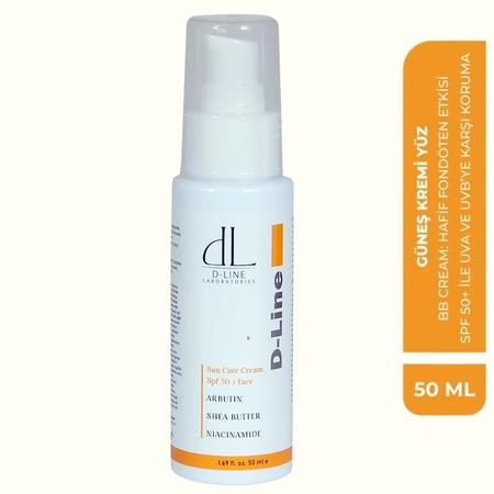 D-Line Laboratories Koruyucu Yüz Güneş Kremi SPF50+ 2 x 50 ML