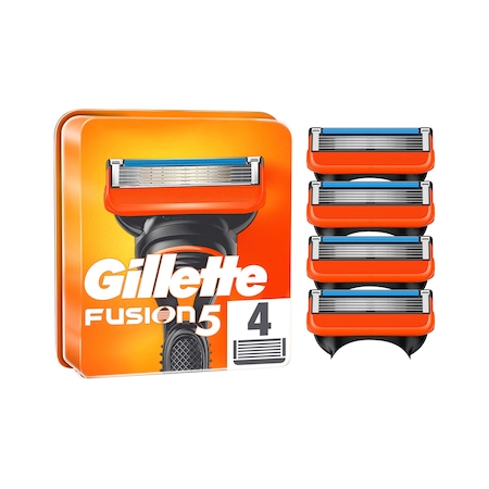 Gillette Fusion5 4'lü Yedek Tıraş Bıçağı