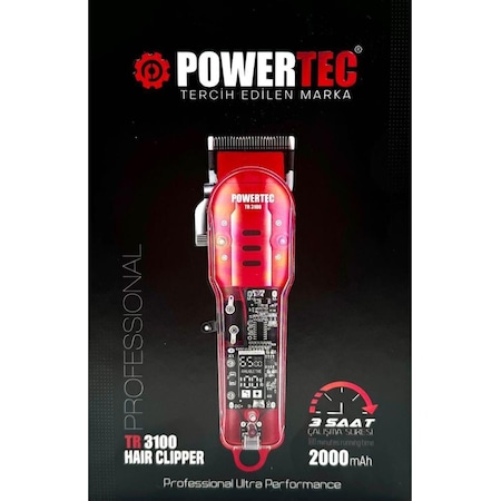 Powertec TR-3100 Saç Sakal Tıraş Makinesi