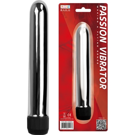 Hızlı Express Baile Passion 17Cm Güçlü Titreşimli Metal Vibratör Anal Plug Dildo