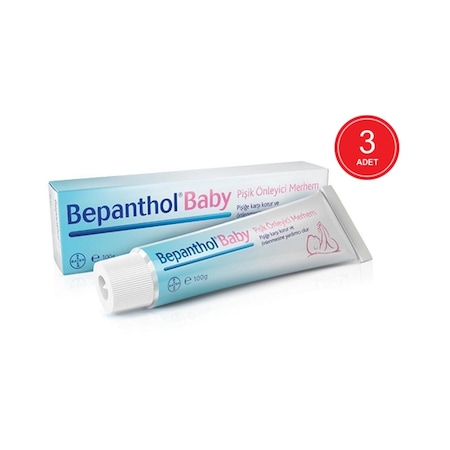 Bepanthol Baby Pişik Önleyici Merhem 3 x 100 ML