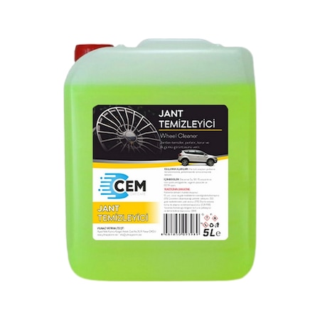 Cem Car Care Jant Temizleyici Ve Parlatıcı 5 Kg