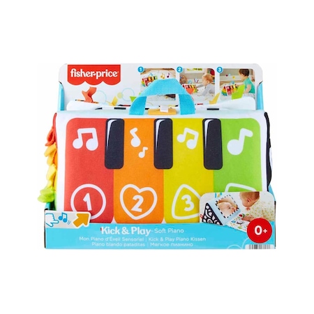 Fisher-price Işıklı Ve Müzikli Yumuşak Piyano Hnd54