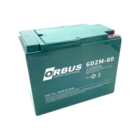 12V 80AH JEL ORBUS ELEKTRİKLİ BİSİKLET AKÜSÜ