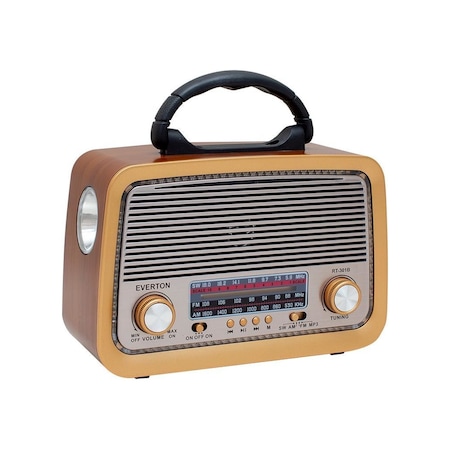 Everton Rt-301B Bluetooth Usb-Sd-Fm Nostaljik Radyo