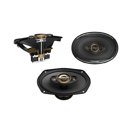 Pioneer Ts-a6978s Yeni Seri 650watt 100rms 16 X 24 Cm Oval