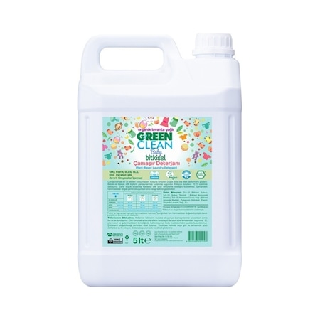 U Green Clean Baby Çamaşır Deterjanı 5 L